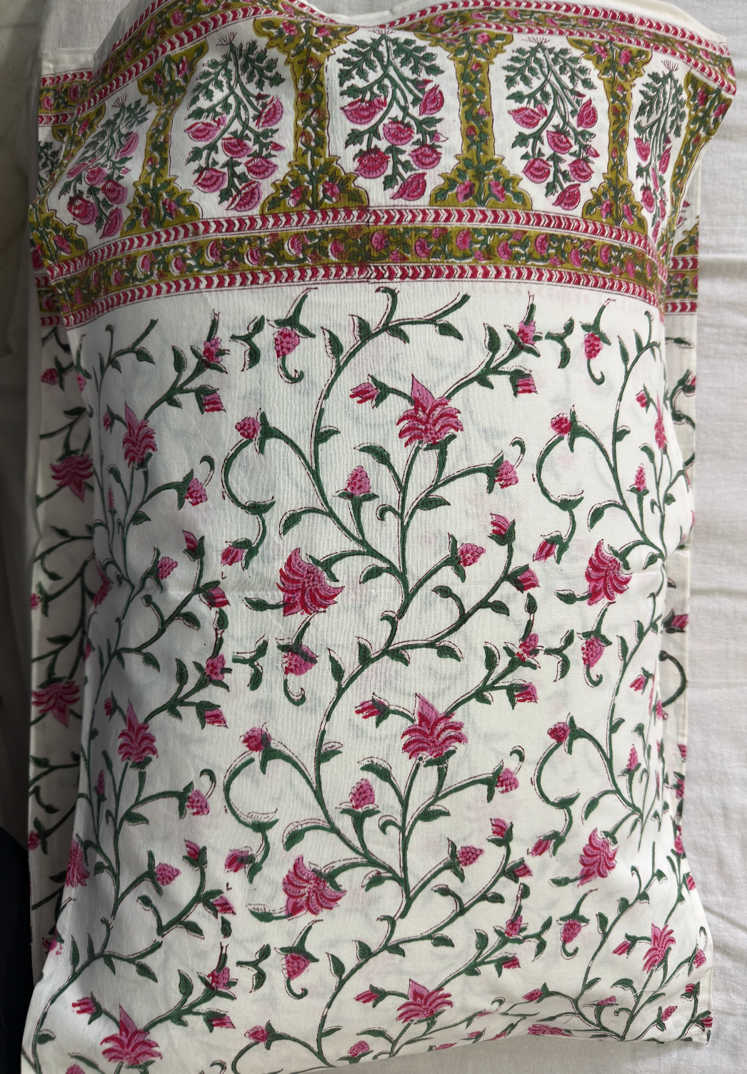 JAIPURI ROYAL PREMIUM COTTON BEDSHEET WITH ROSE PRINT